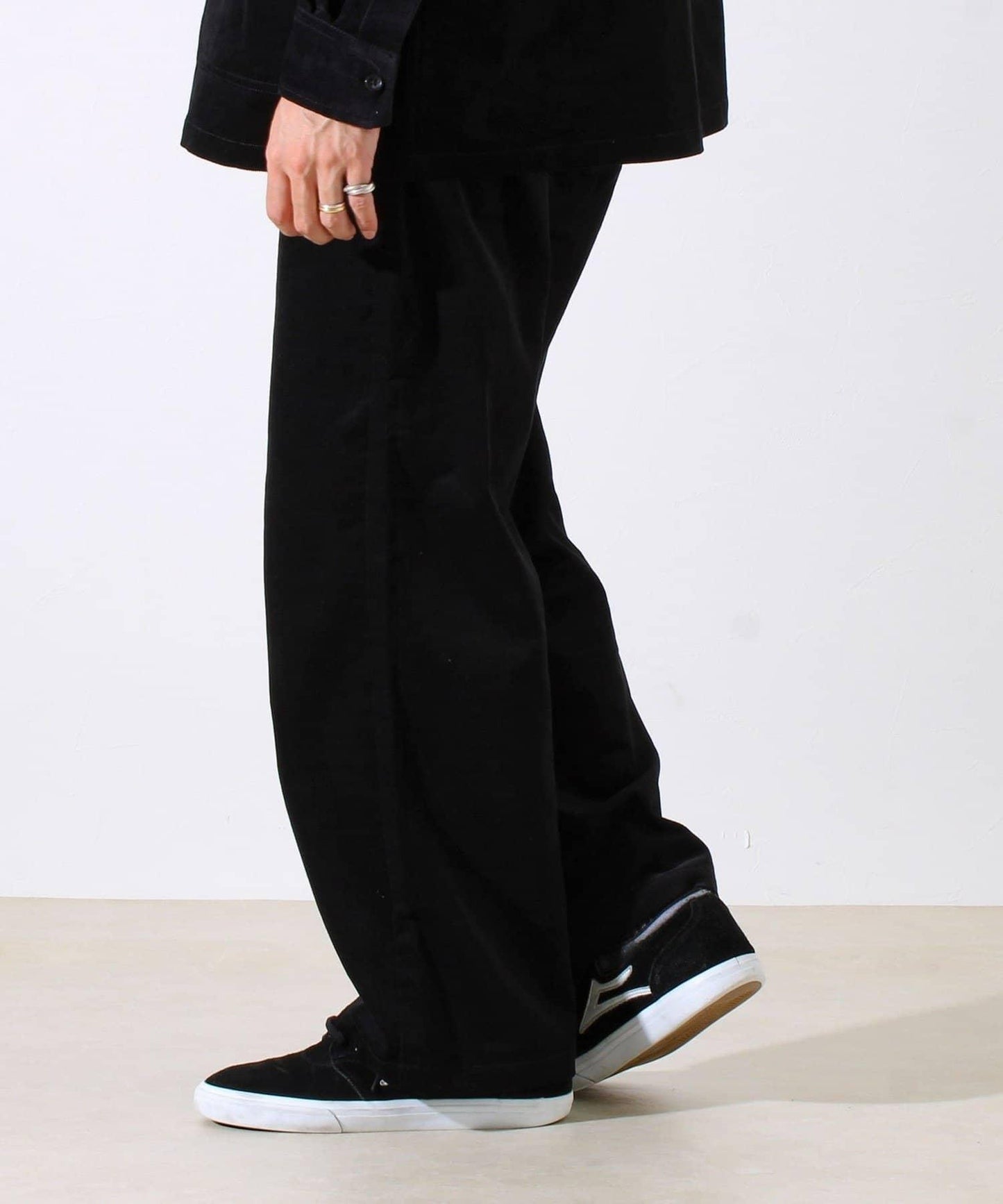 【套裝搭配】【GEVACO】燈芯絨 寬鬆休閒褲