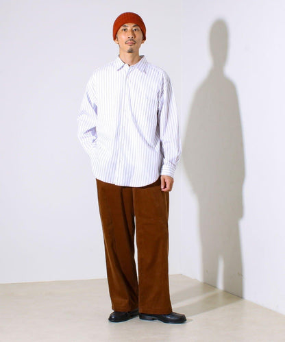 【套裝搭配】【GEVACO】燈芯絨 寬鬆休閒褲