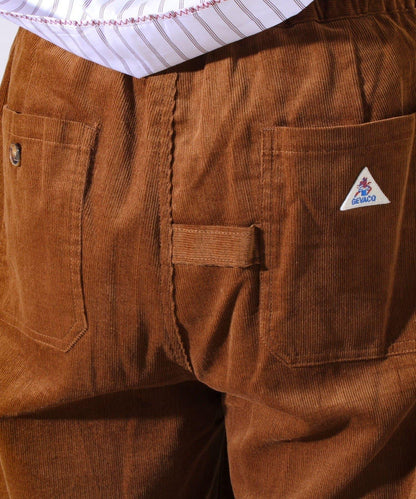 【套裝搭配】【GEVACO】燈芯絨 寬鬆休閒褲