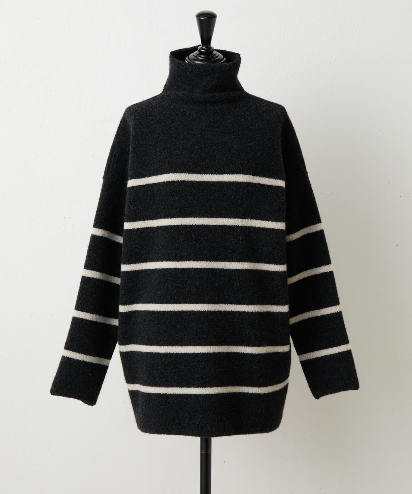 羊毛絨可逆束腰長款襯衫