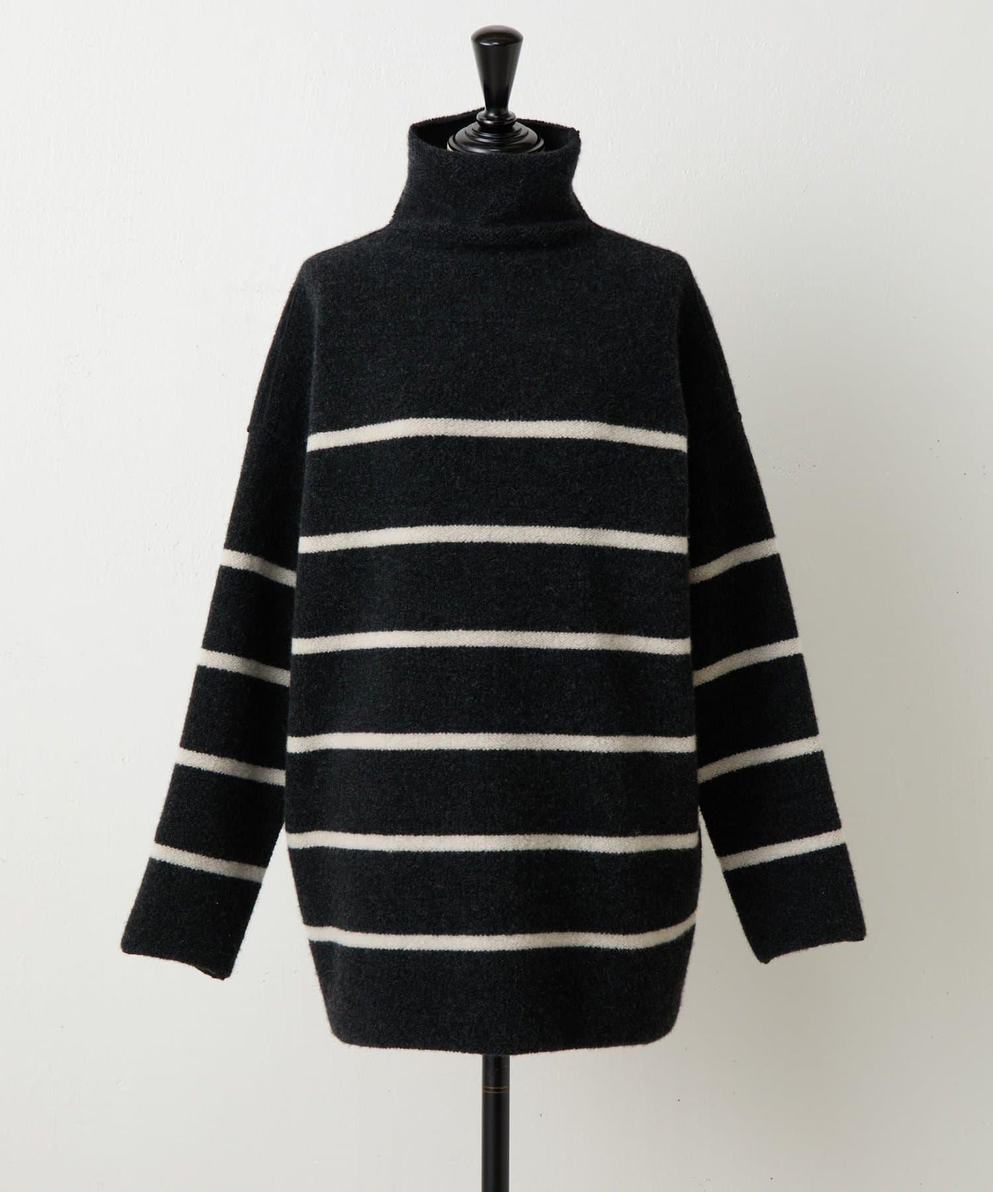 羊毛絨可逆束腰長款襯衫