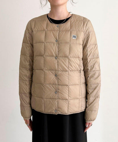 【TAION/泰恩】圓領紐扣羽絨服