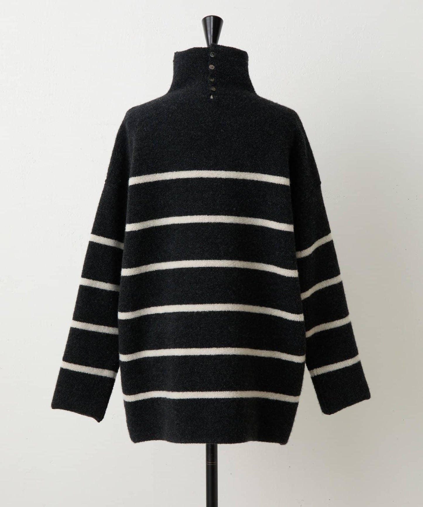 羊毛絨可逆束腰長款襯衫