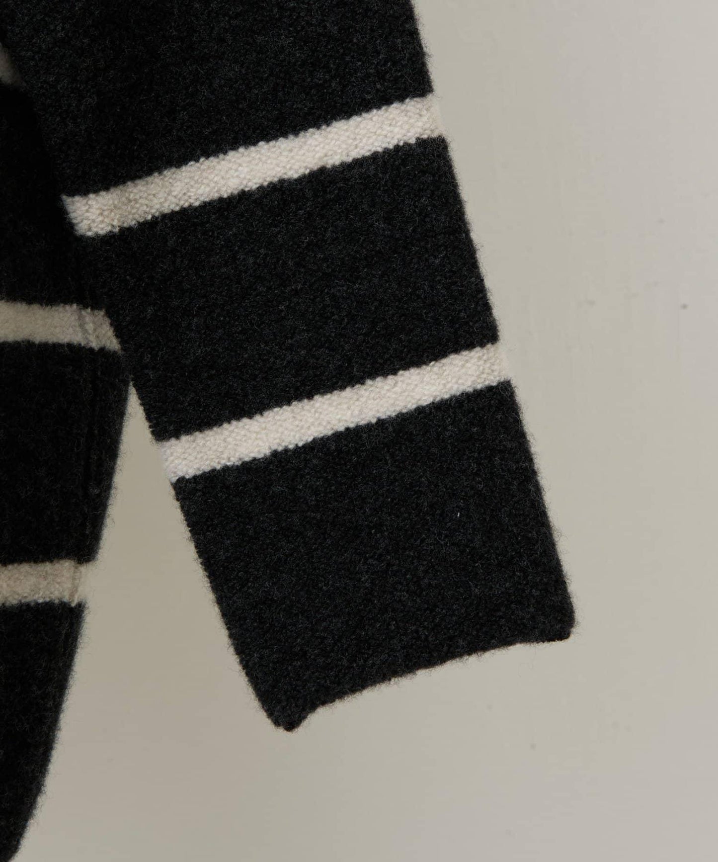 羊毛絨可逆束腰長款襯衫