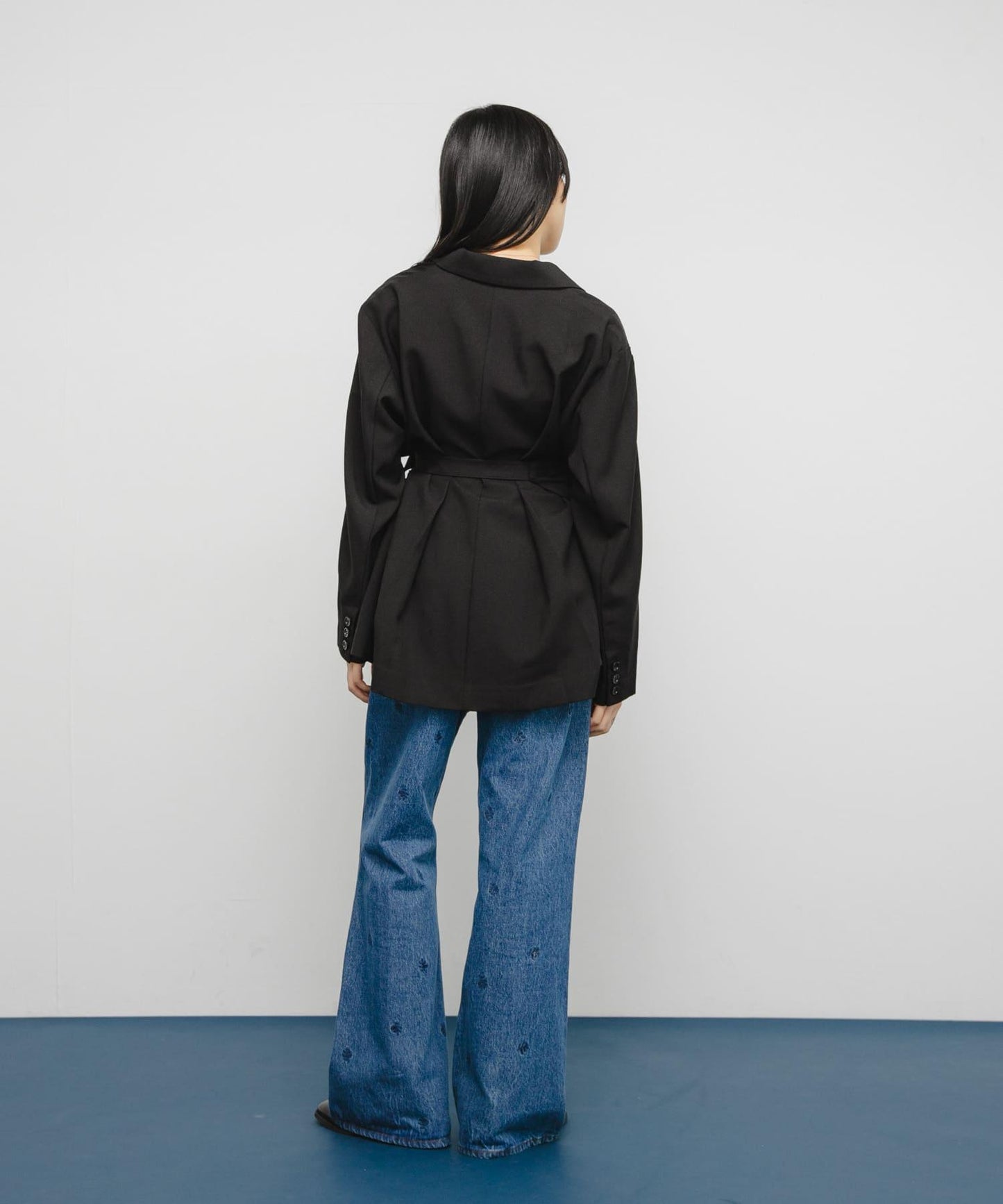 包包套裝雙排扣西裝