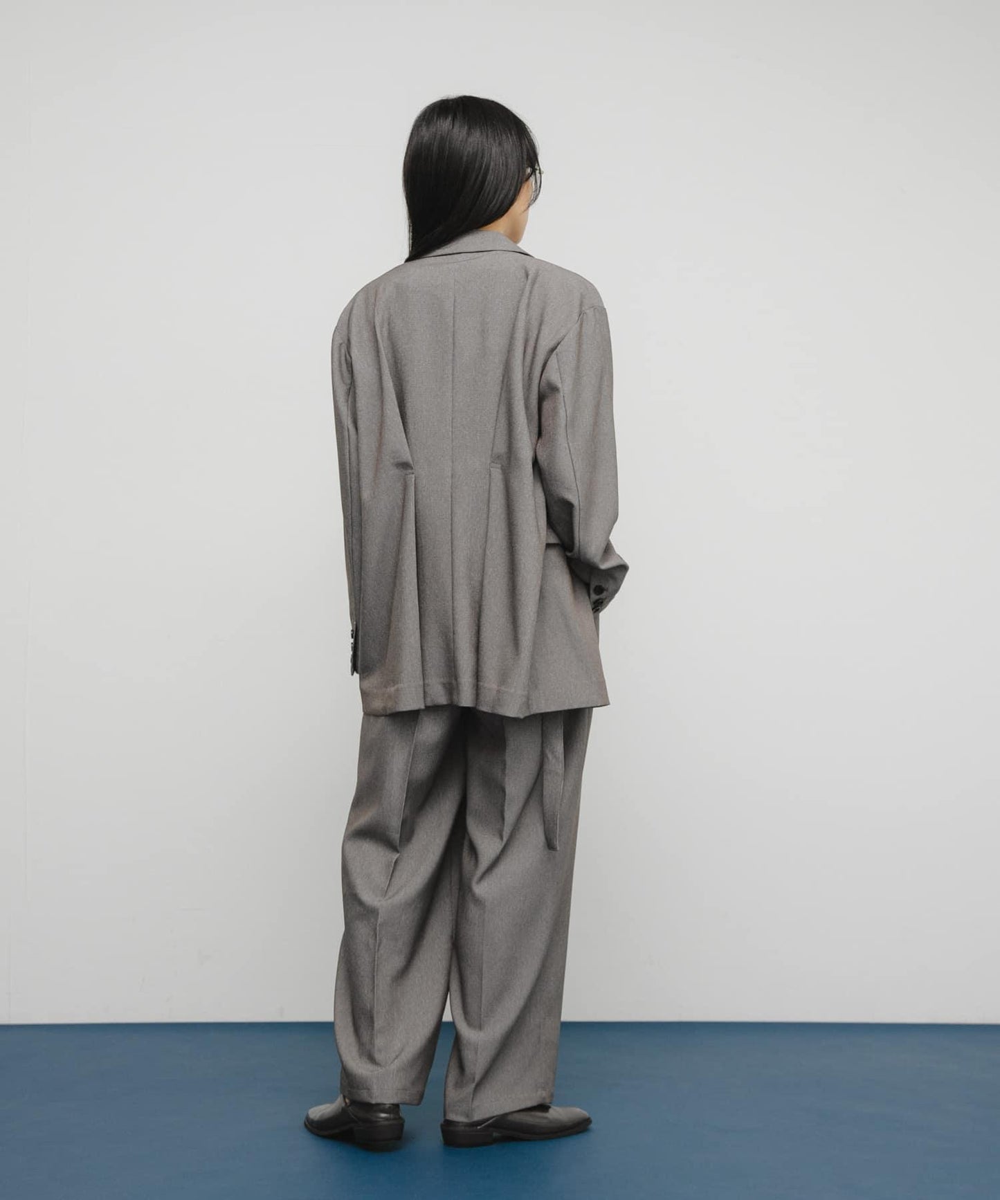 包包套裝雙排扣西裝