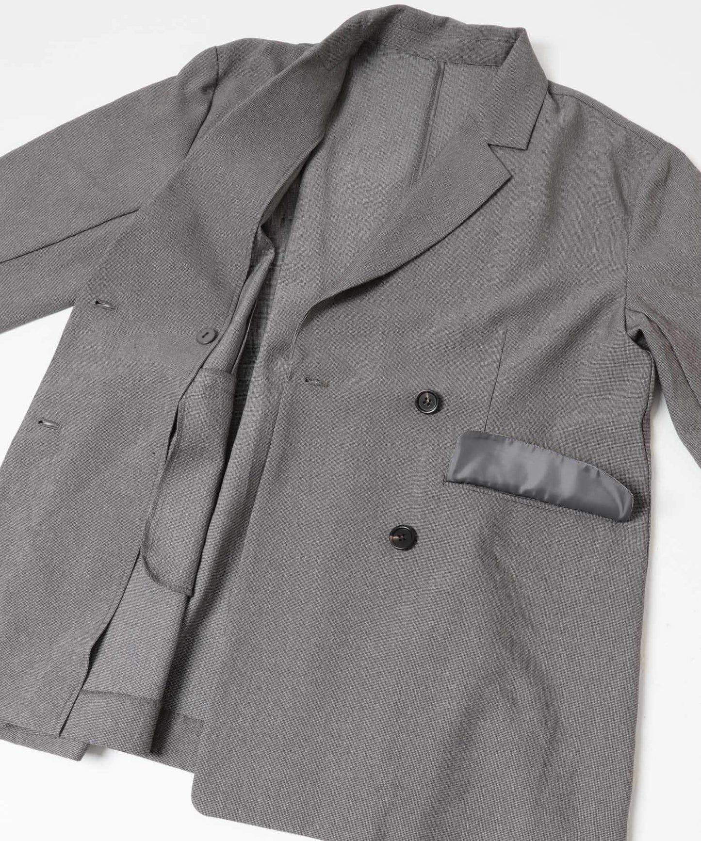 包包套裝雙排扣西裝