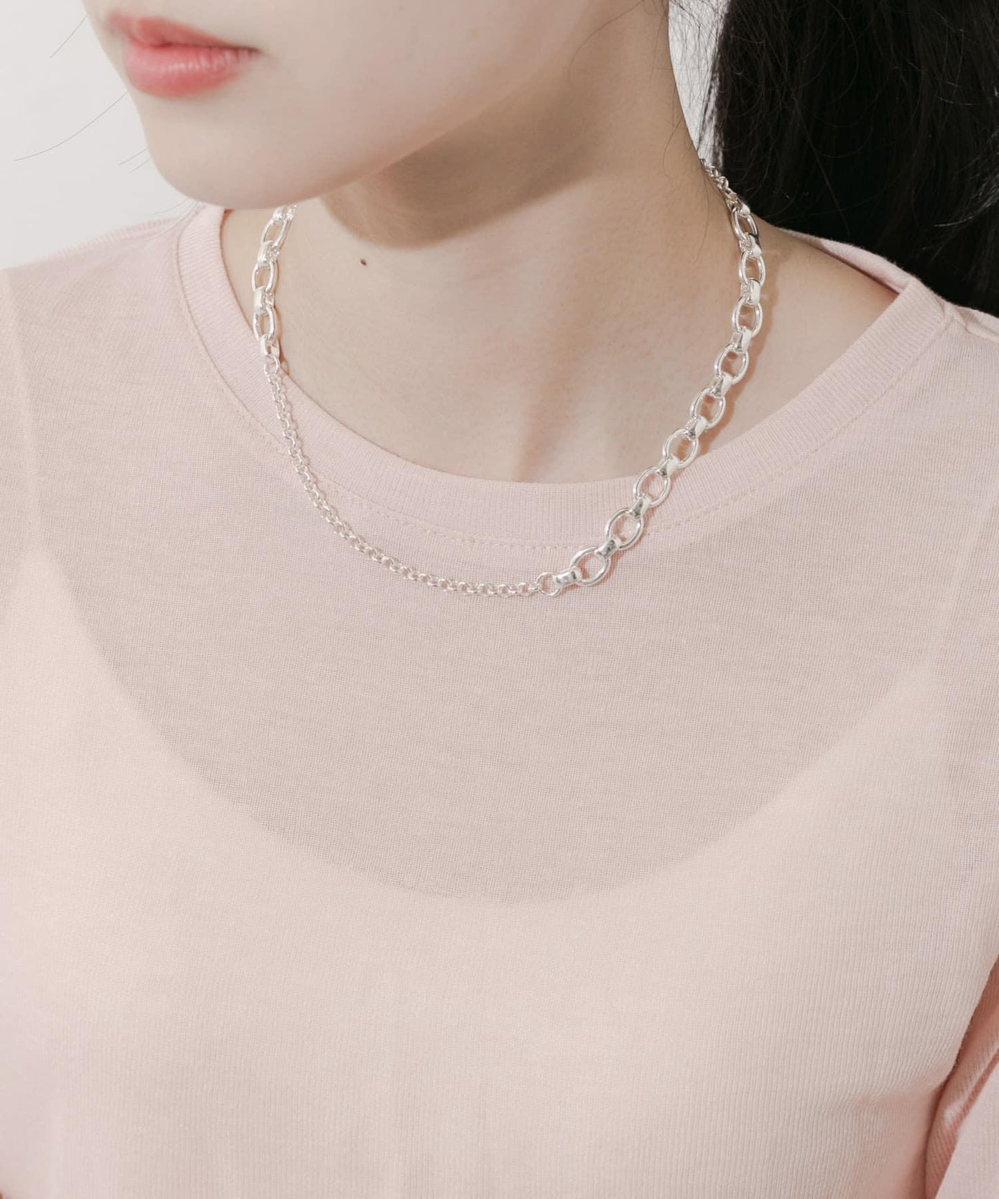 鏈條組合誇張項鍊