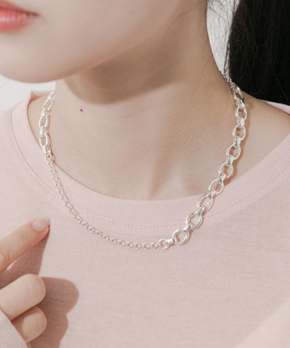 鏈條組合誇張項鍊