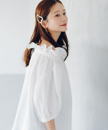 NaokoTakayama紗布襯衫