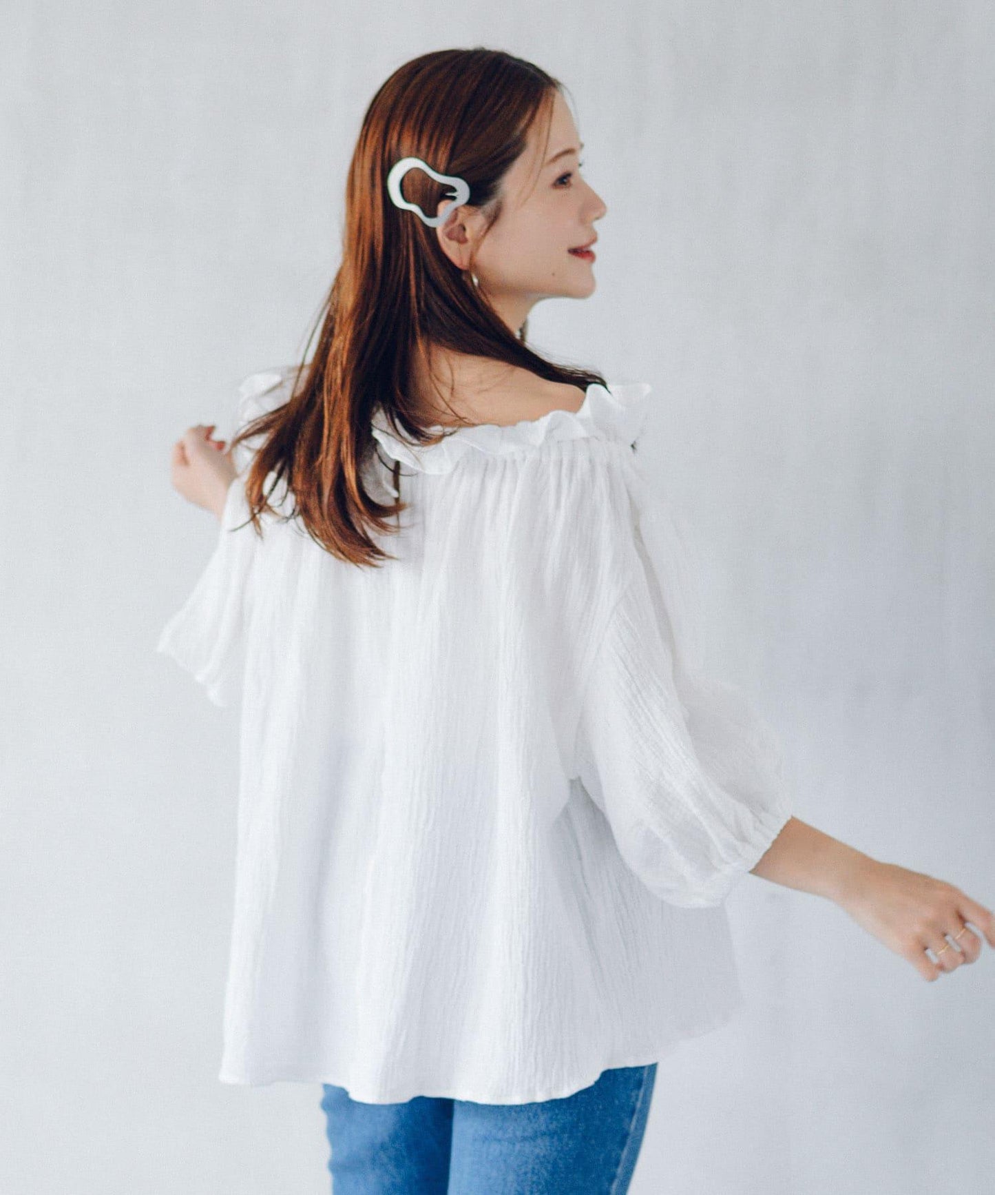 NaokoTakayama紗布襯衫