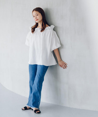 NaokoTakayama紗布襯衫