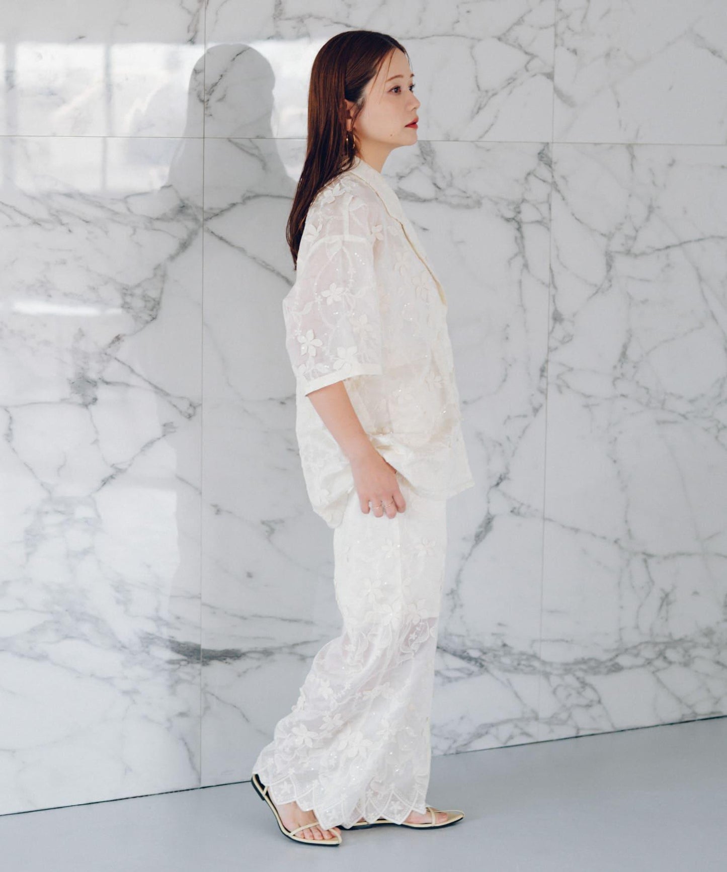 NaokoTakayama亮片長褲