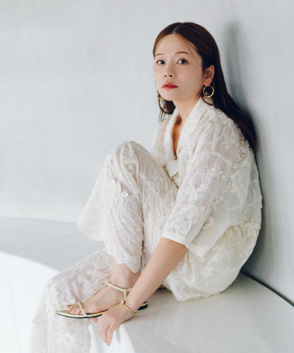 NaokoTakayama亮片長褲