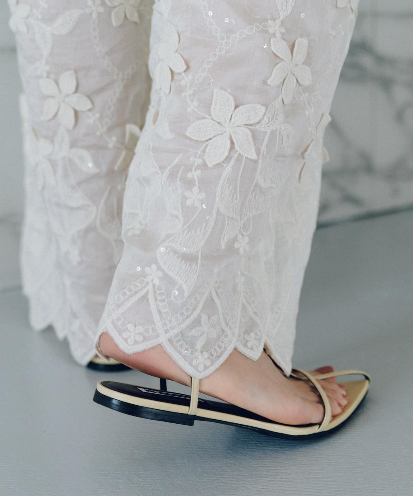 NaokoTakayama亮片長褲