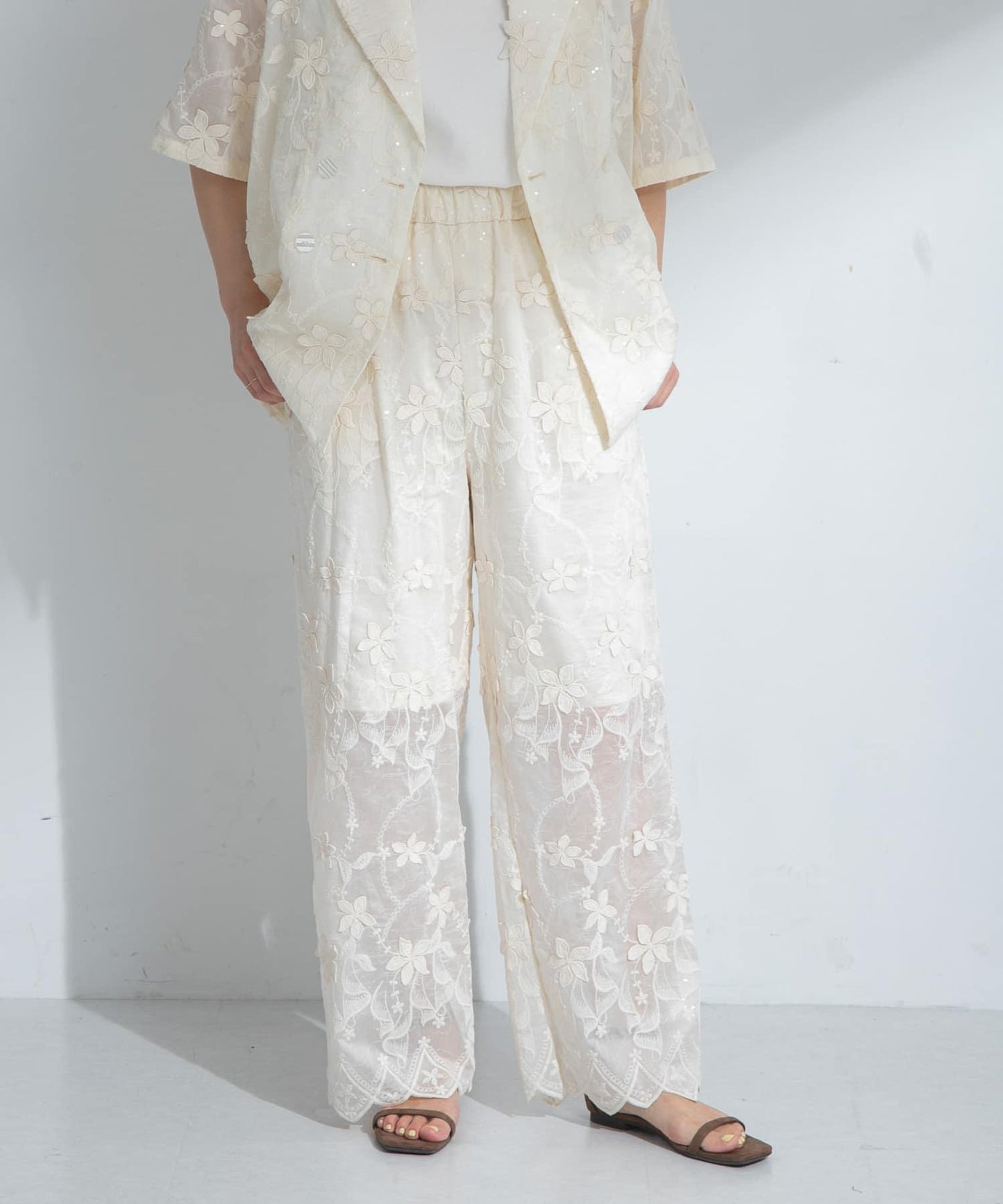 NaokoTakayama亮片長褲