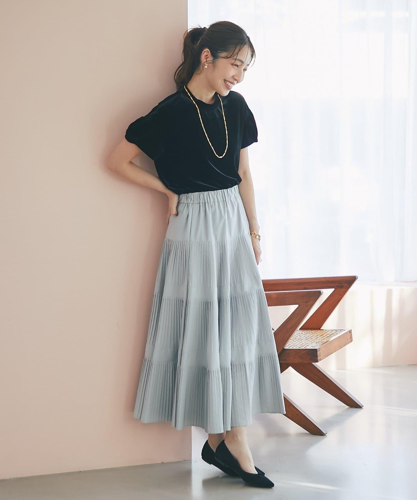 絨面鬱金香上衣