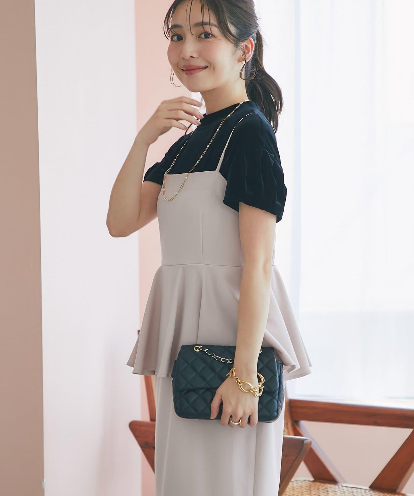 絨面鬱金香上衣