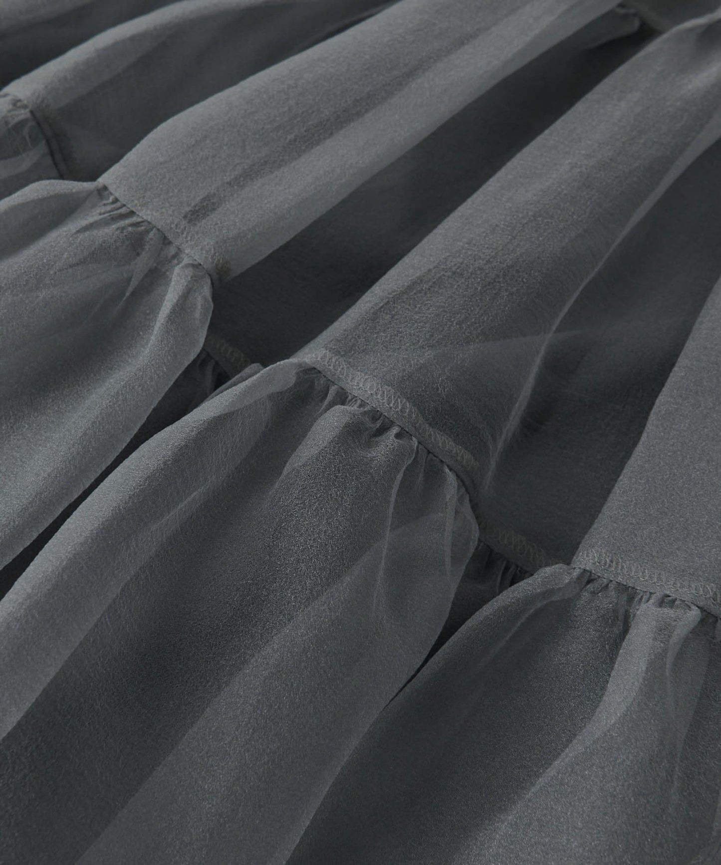 【好評款再版！】透明紗織層疊裙