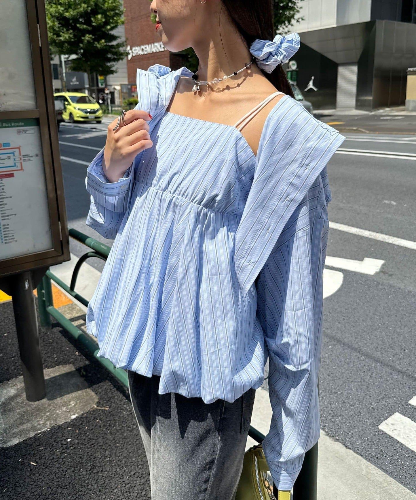 3件套襯衫短外套連帽衫