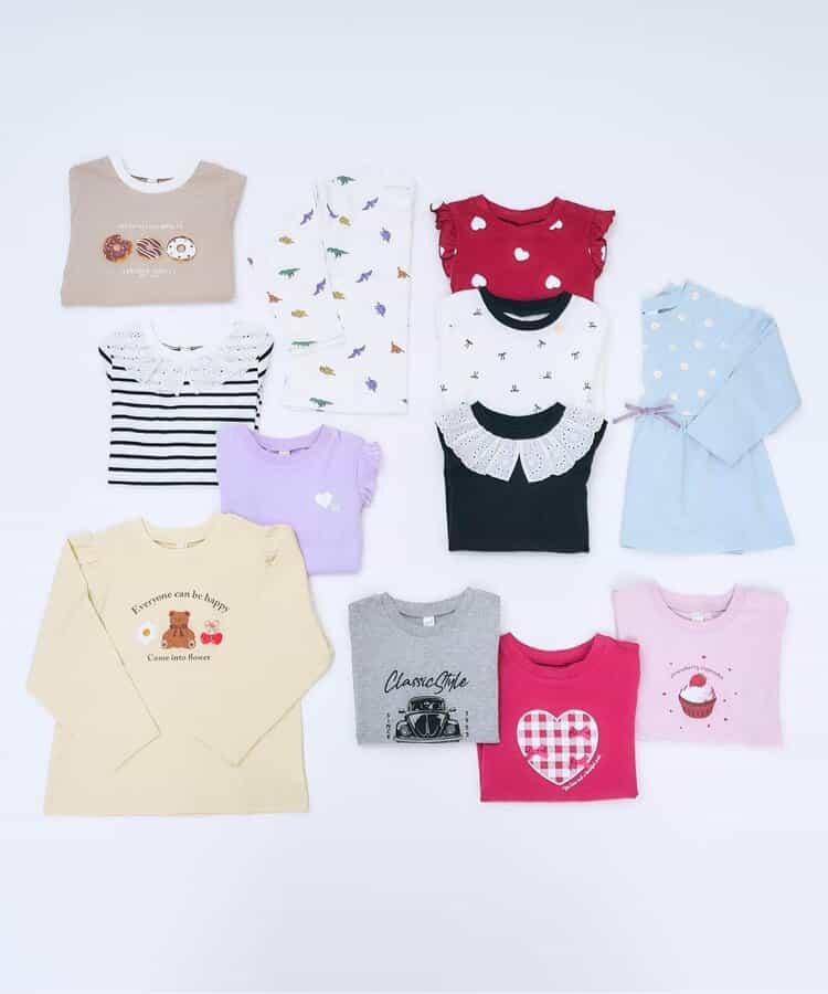 多樣圖案T恤/七日風格