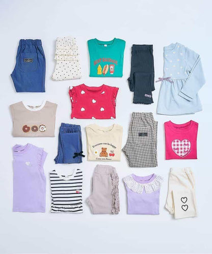 多樣圖案T恤/七日風格