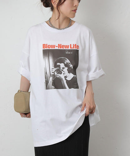 SayCheese大照片印花T恤