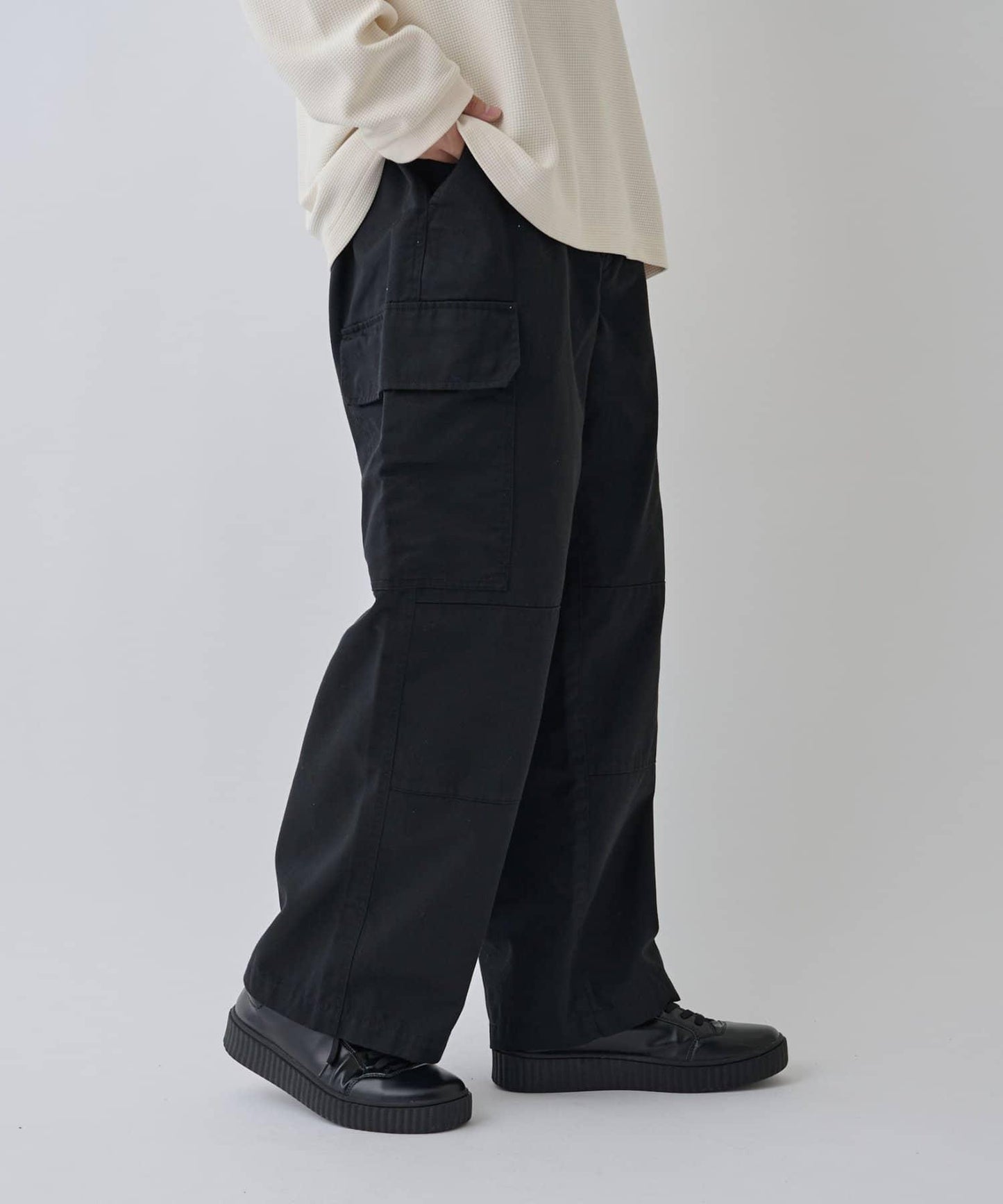 【AW】斜紋帆布工裝褲