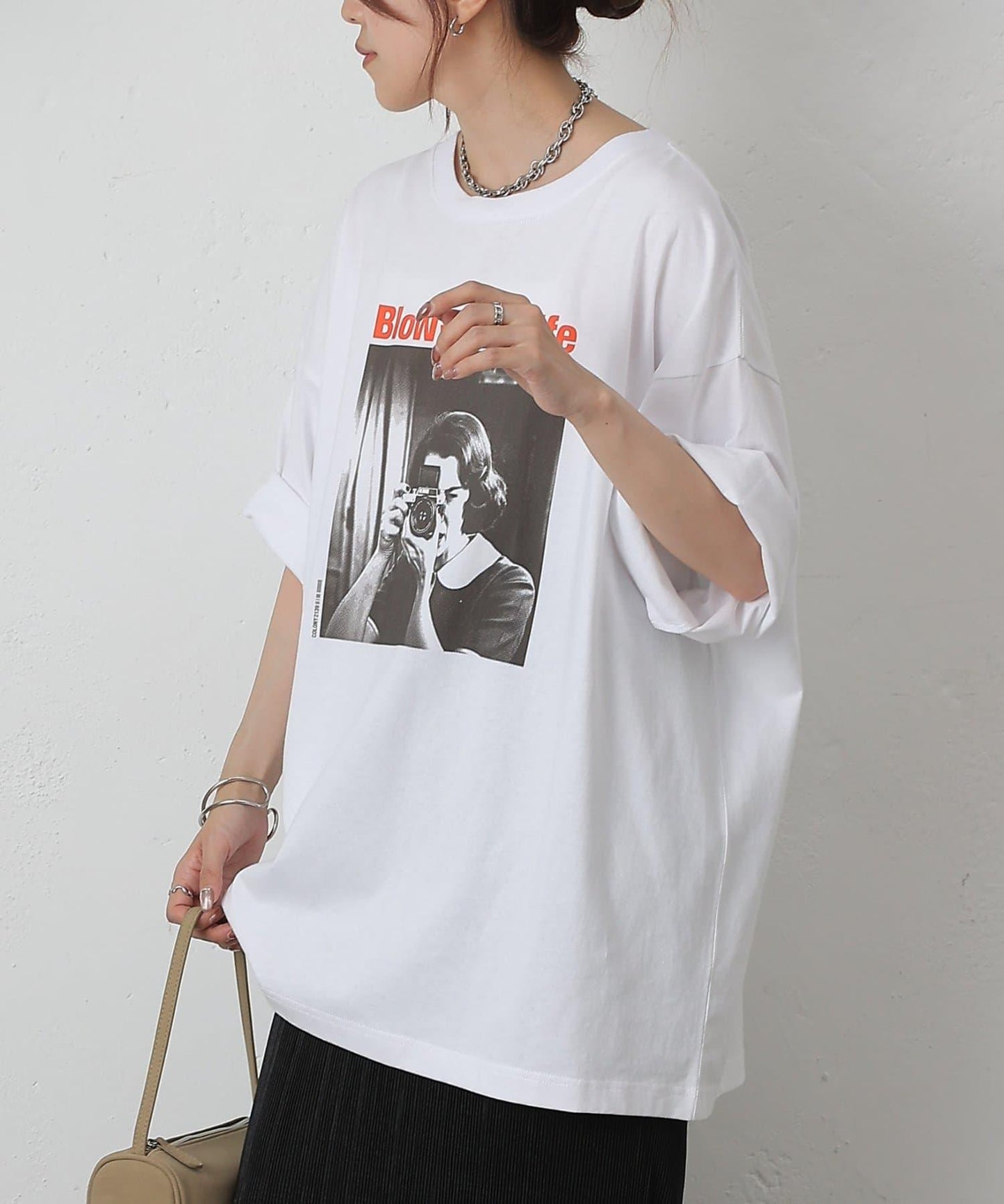 SayCheese大照片印花T恤