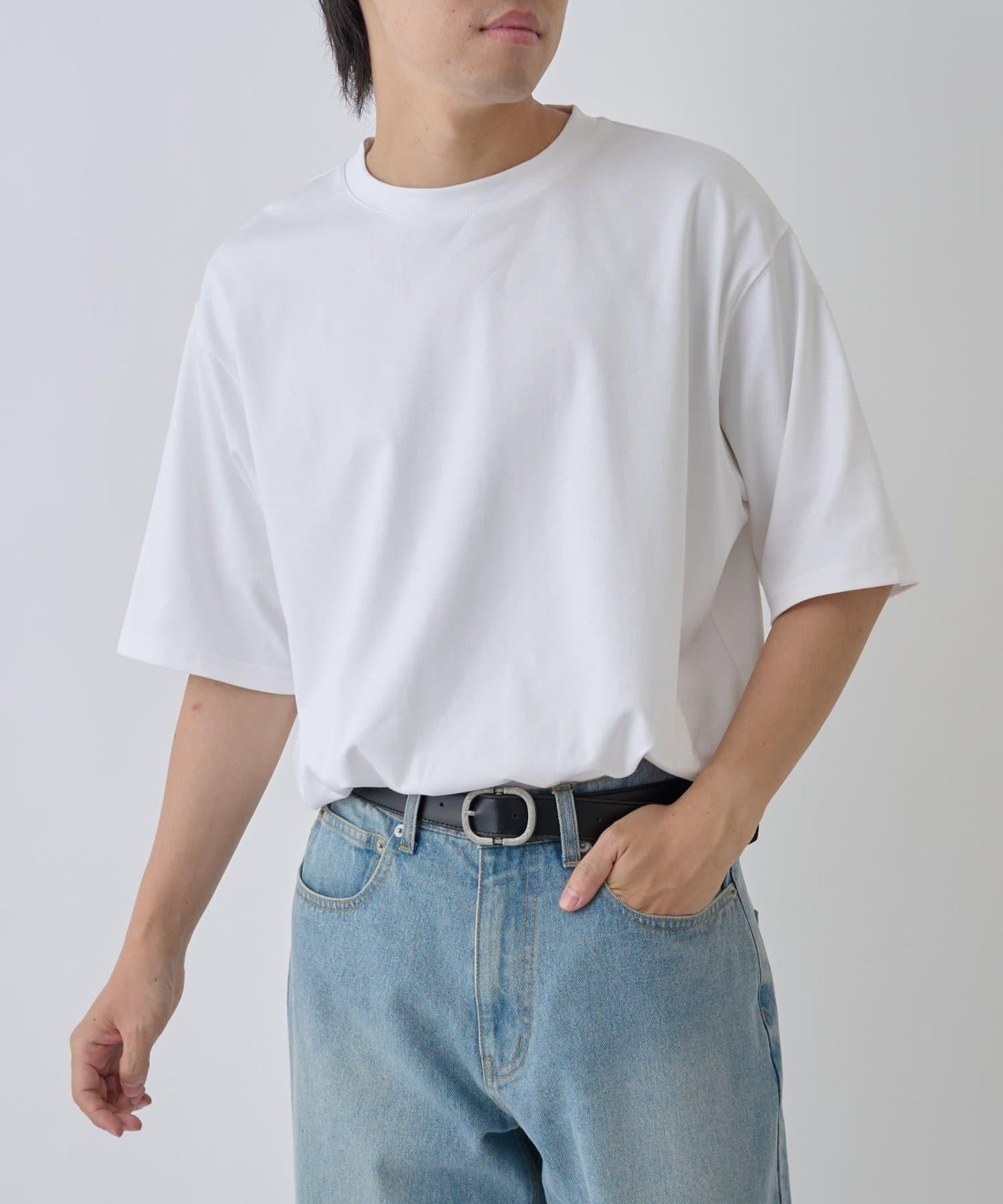 【AW】漸變棉質簡約短袖T恤