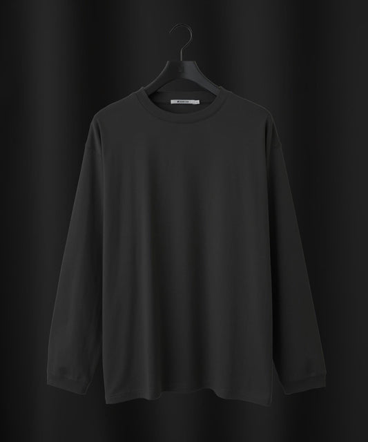 【AW】漸變棉質簡約長袖T恤