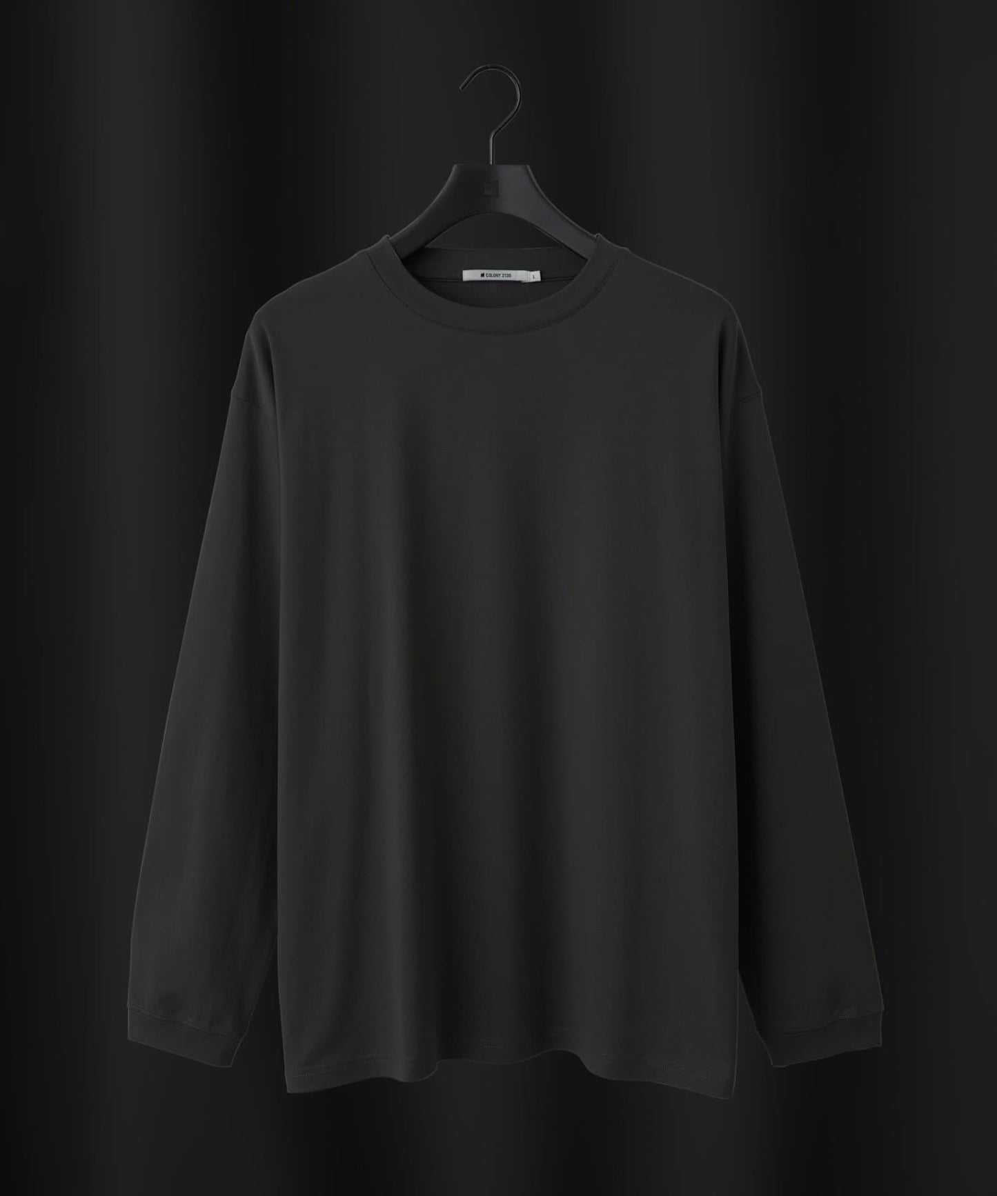 【AW】漸變棉質簡約長袖T恤