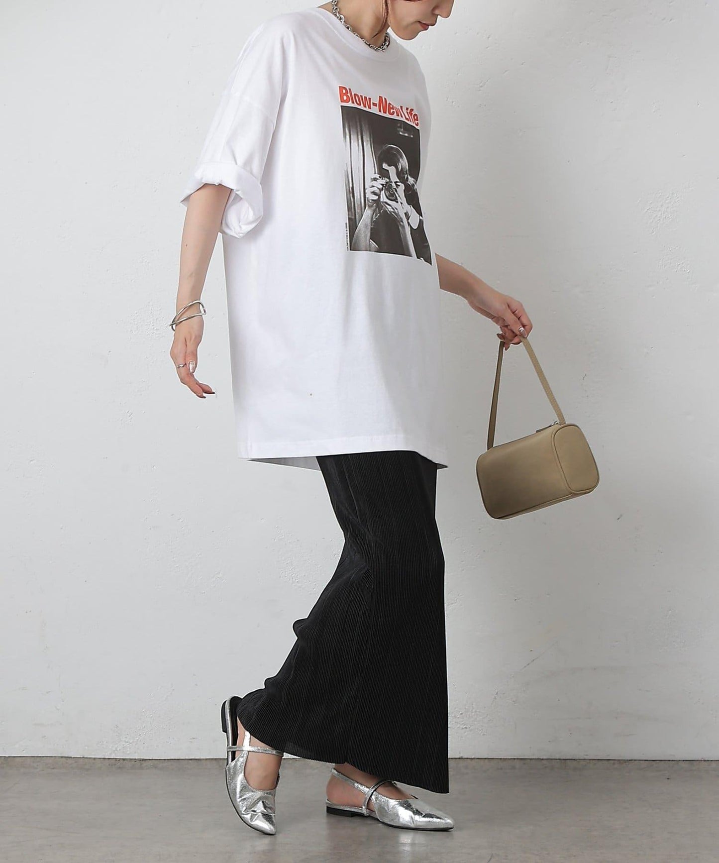 SayCheese大照片印花T恤