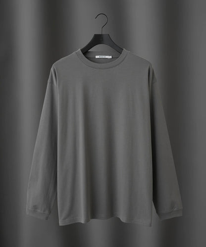 【AW】漸變棉質簡約長袖T恤