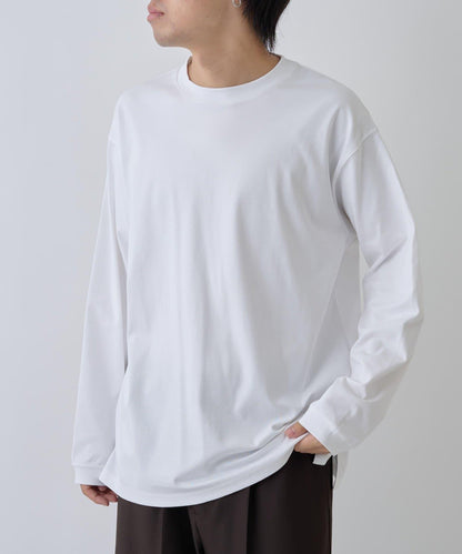 【AW】漸變棉質簡約長袖T恤