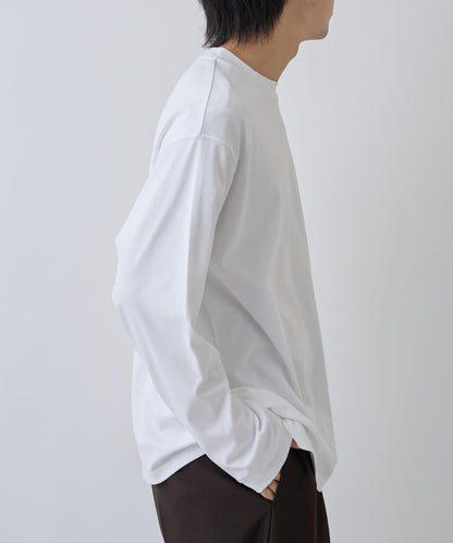 【AW】漸變棉質簡約長袖T恤