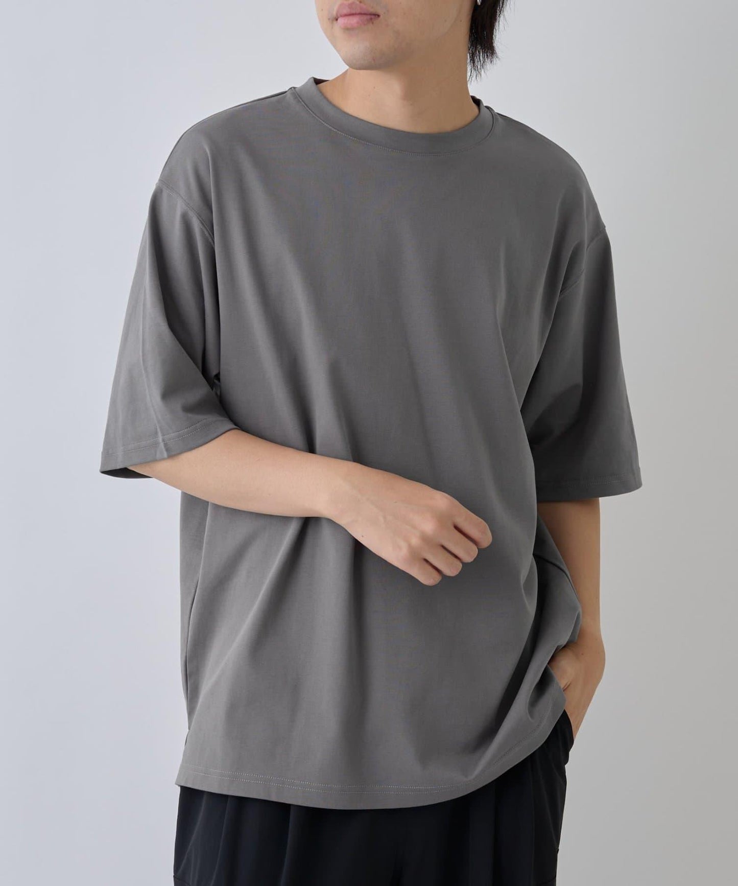 【AW】漸變棉質簡約短袖T恤