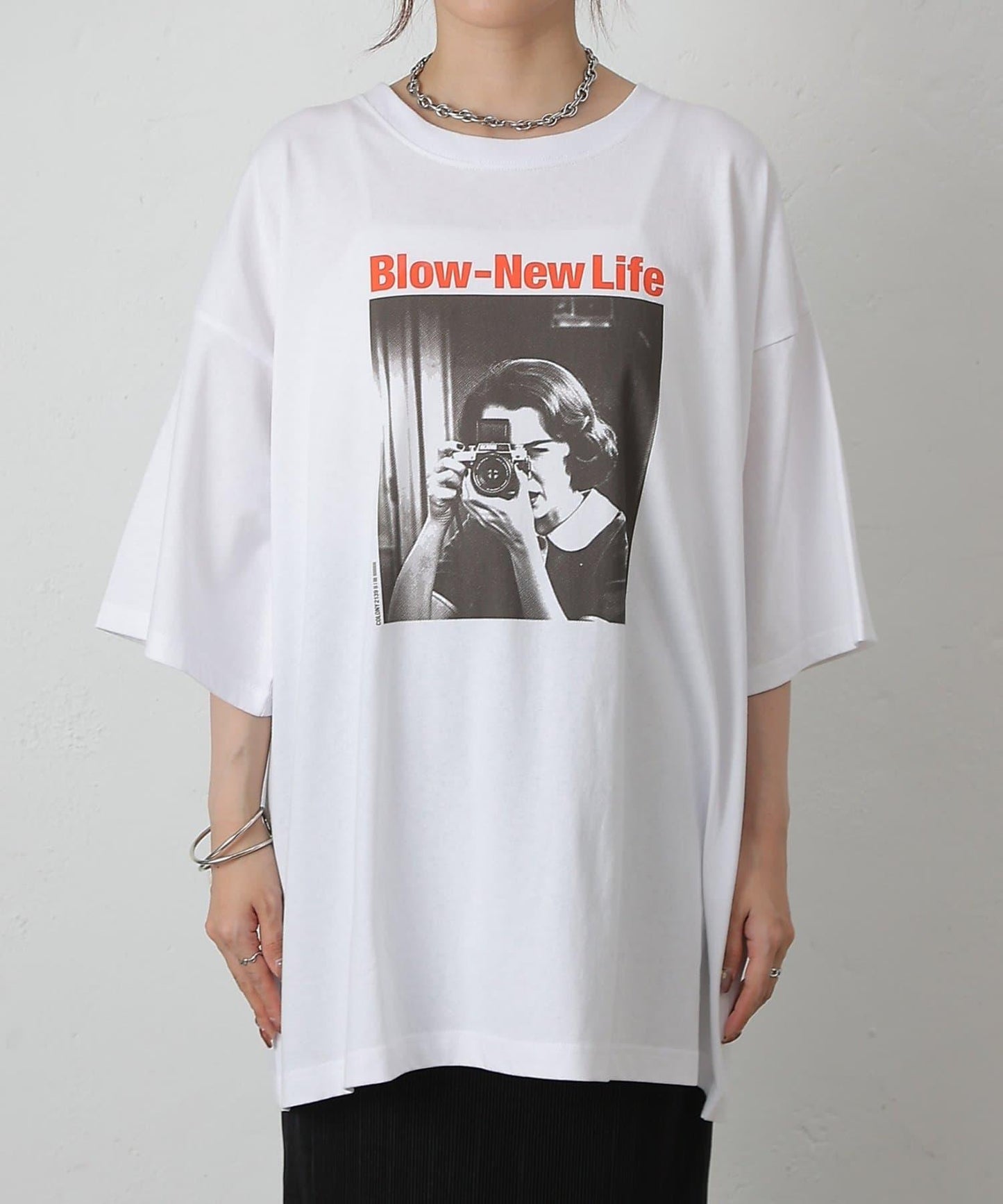 SayCheese大照片印花T恤