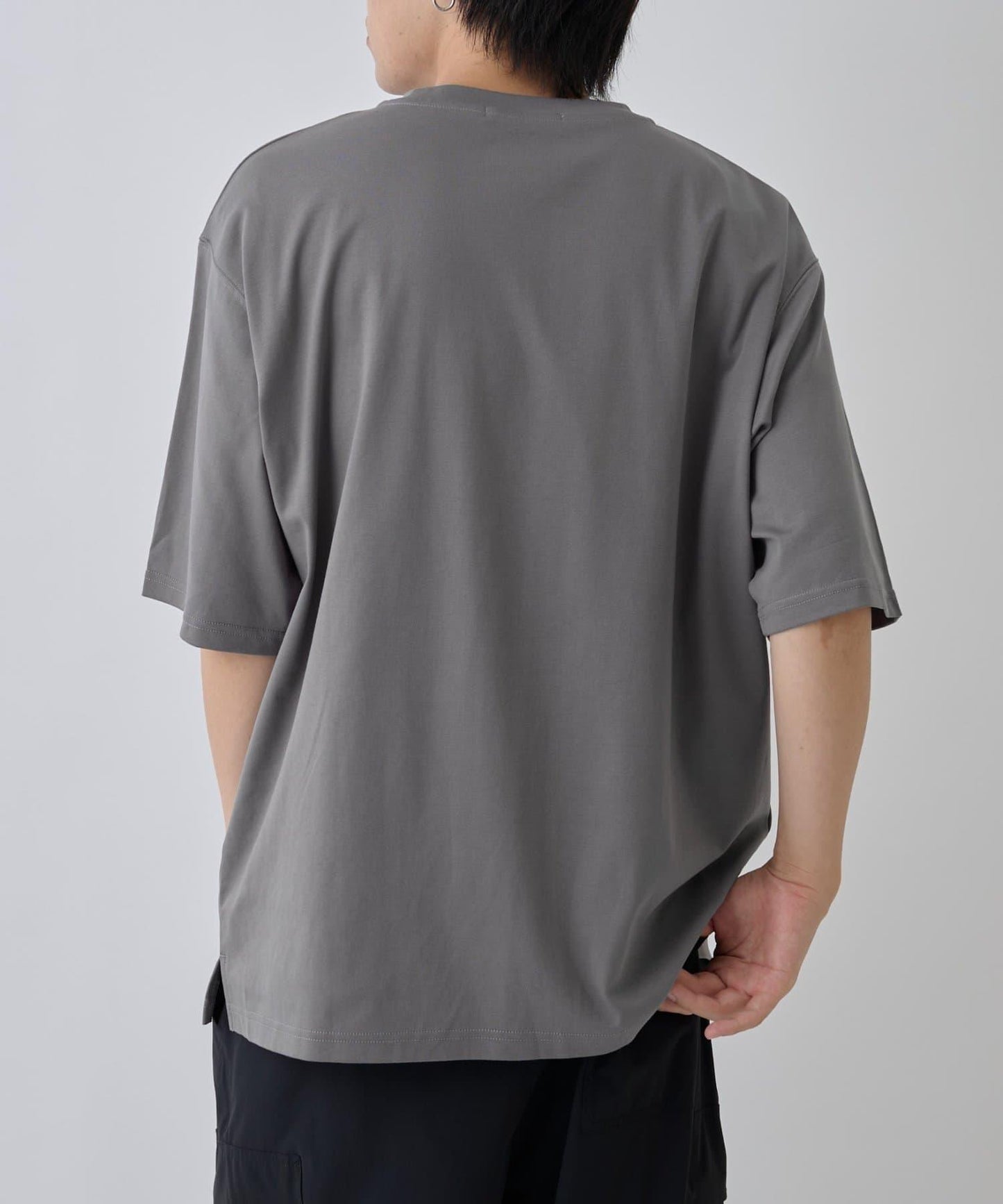 【AW】漸變棉質簡約短袖T恤