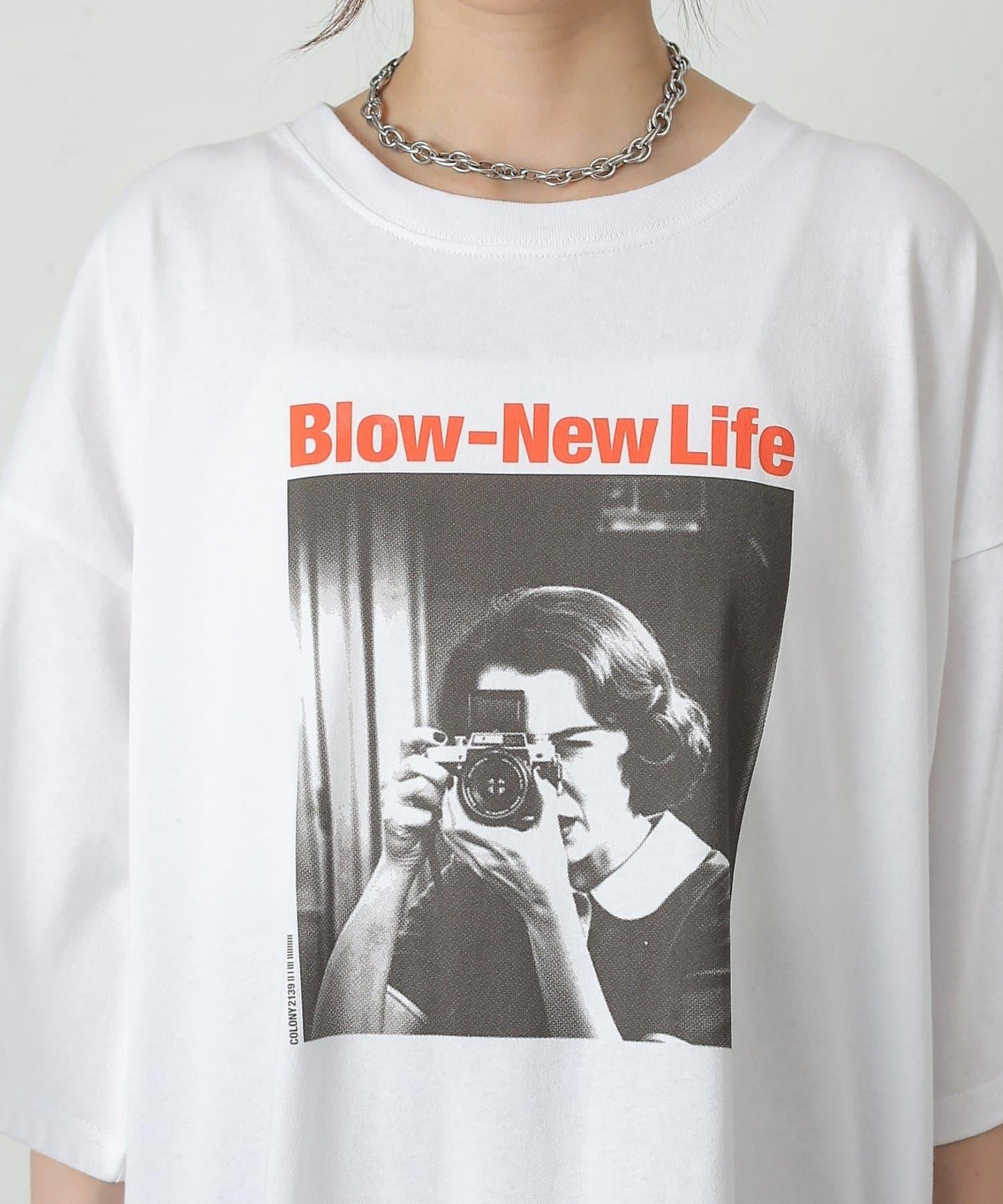 SayCheese大照片印花T恤