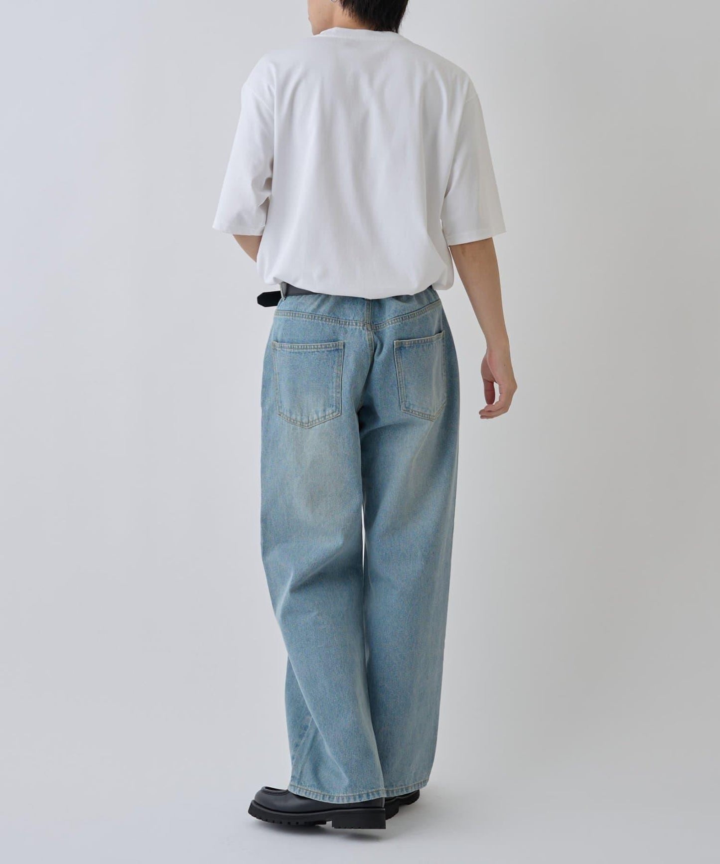 【AW】漸變棉質簡約短袖T恤