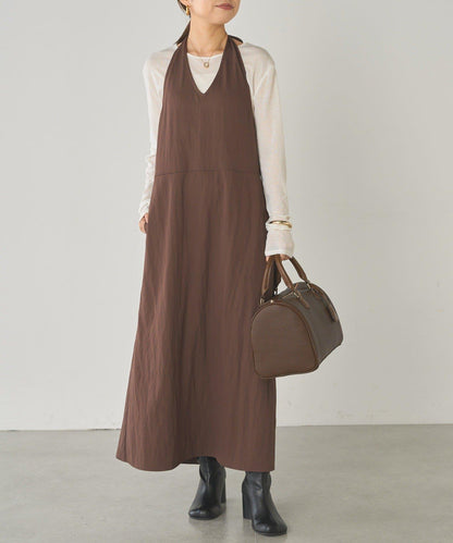【Loungedress】掛脖連衣裙