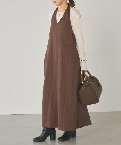【Loungedress】掛脖連衣裙