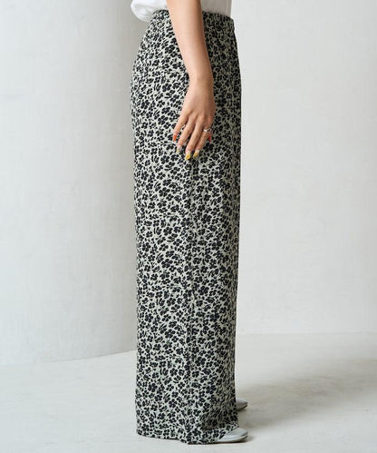 印度 花卉印花 休閒褲