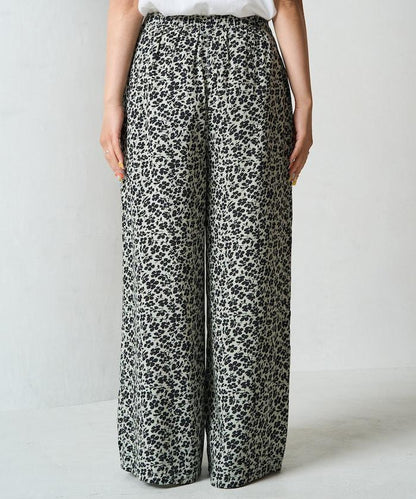 印度 花卉印花 休閒褲