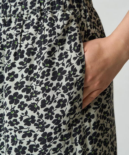 印度 花卉印花 休閒褲