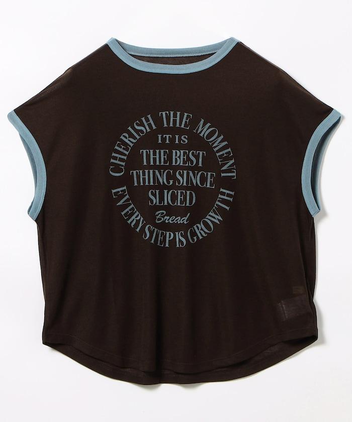 透視字母標誌T恤