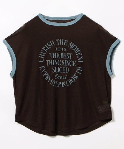 透視字母標誌T恤