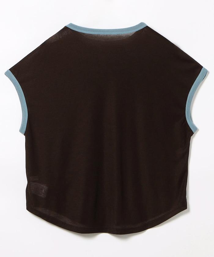 透視字母標誌T恤