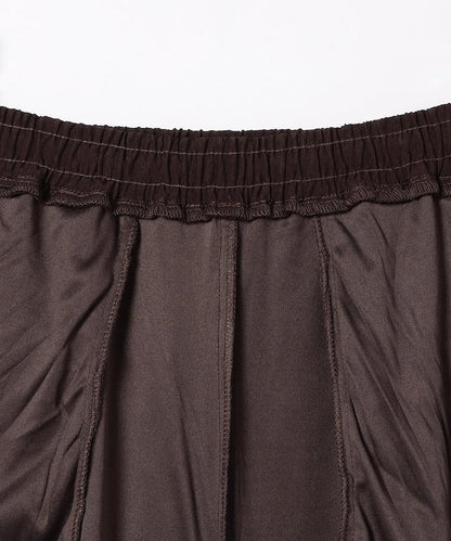 條紋風透視款 寬鬆褲裙＜可搭配套裝＞